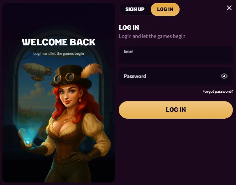 chanze casino login