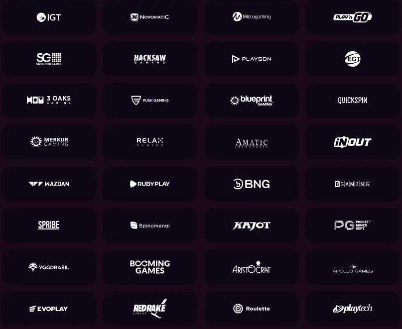 chanze casino providers