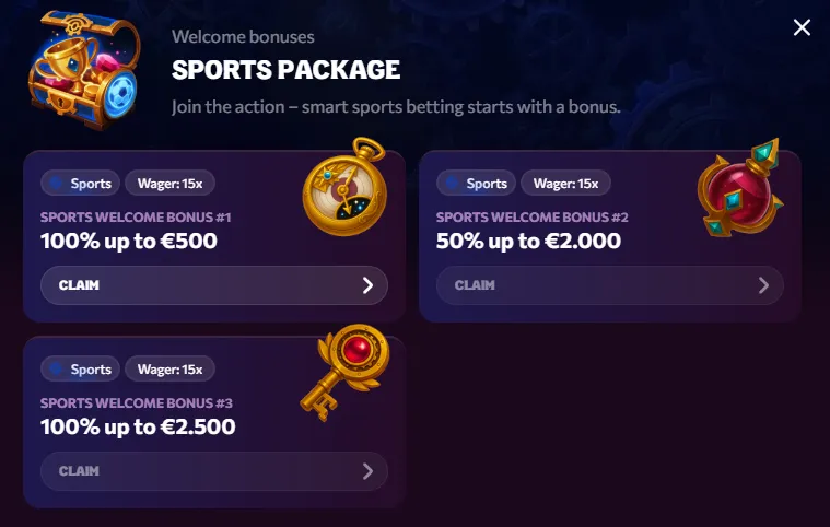 chanze casino welcome sports